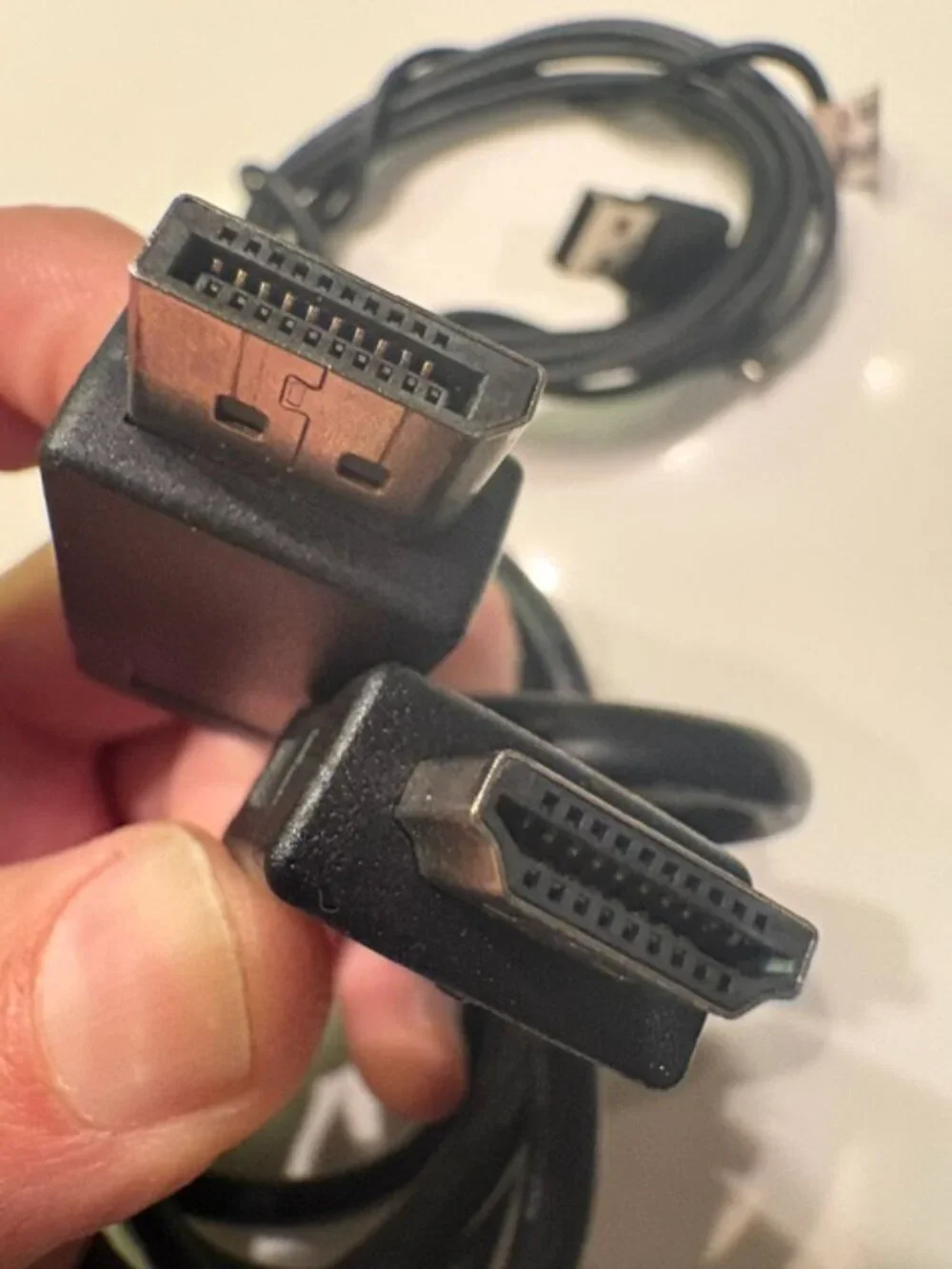 Box of random tech cables